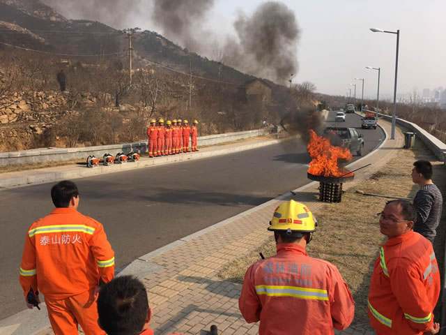 国泰科技承建的“泰山大范围火灾预警监控系统”安装调试完毕