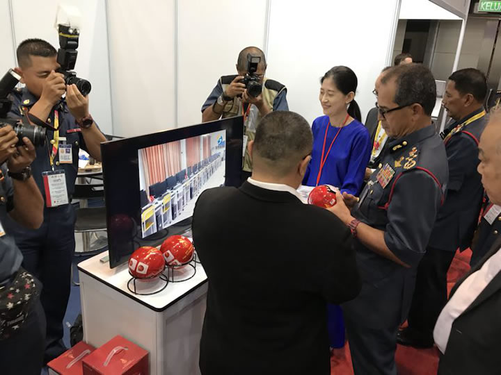 国泰科技参加马来西亚国际消防展