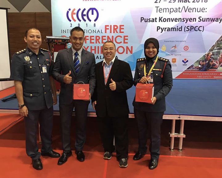 国泰科技参加马来西亚国际消防展